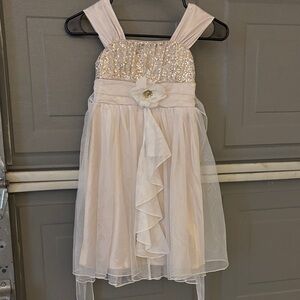 Easter Dress/My Michelle Cream Sequin Weddings, Easter, Father Daughter Dance